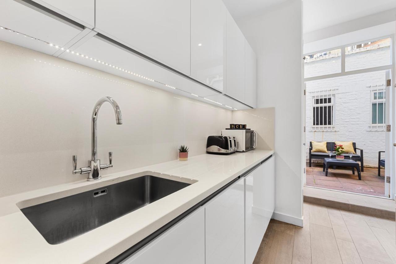 Harrods 2 Bed Lux Flat W/Patio Apartment London Ngoại thất bức ảnh