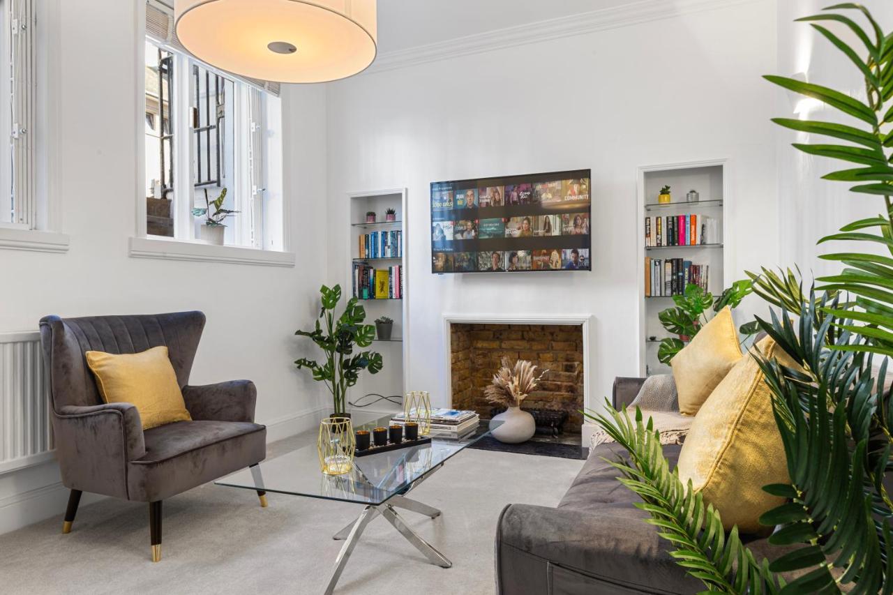 Harrods 2 Bed Lux Flat W/Patio Apartment London Ngoại thất bức ảnh